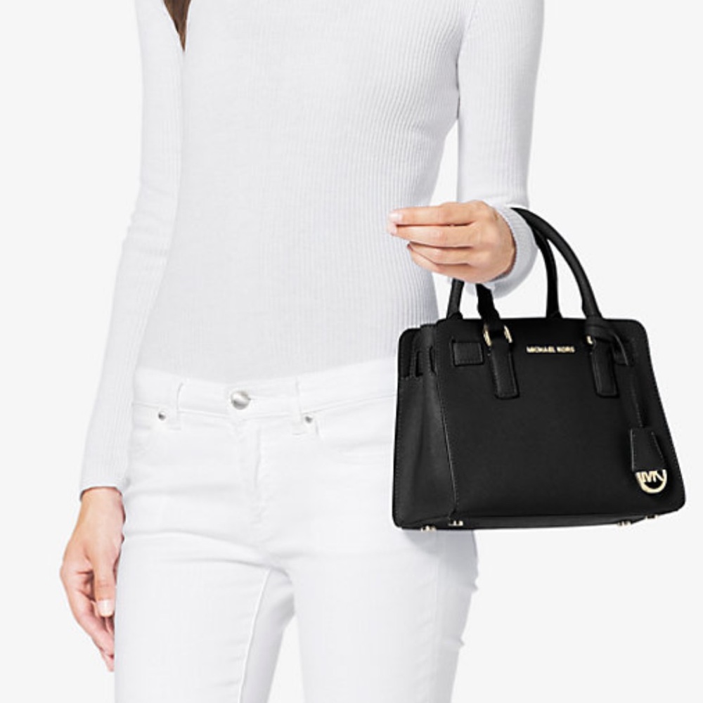 Michael Kors Black Satchel Bag